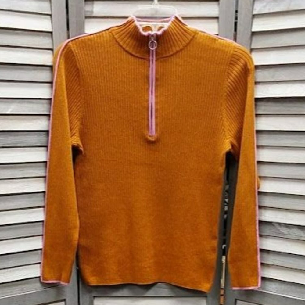 Women's Plus Size Mock Turtleneck Pullover Sweater | Ava & Viv™ | 0X (14W)